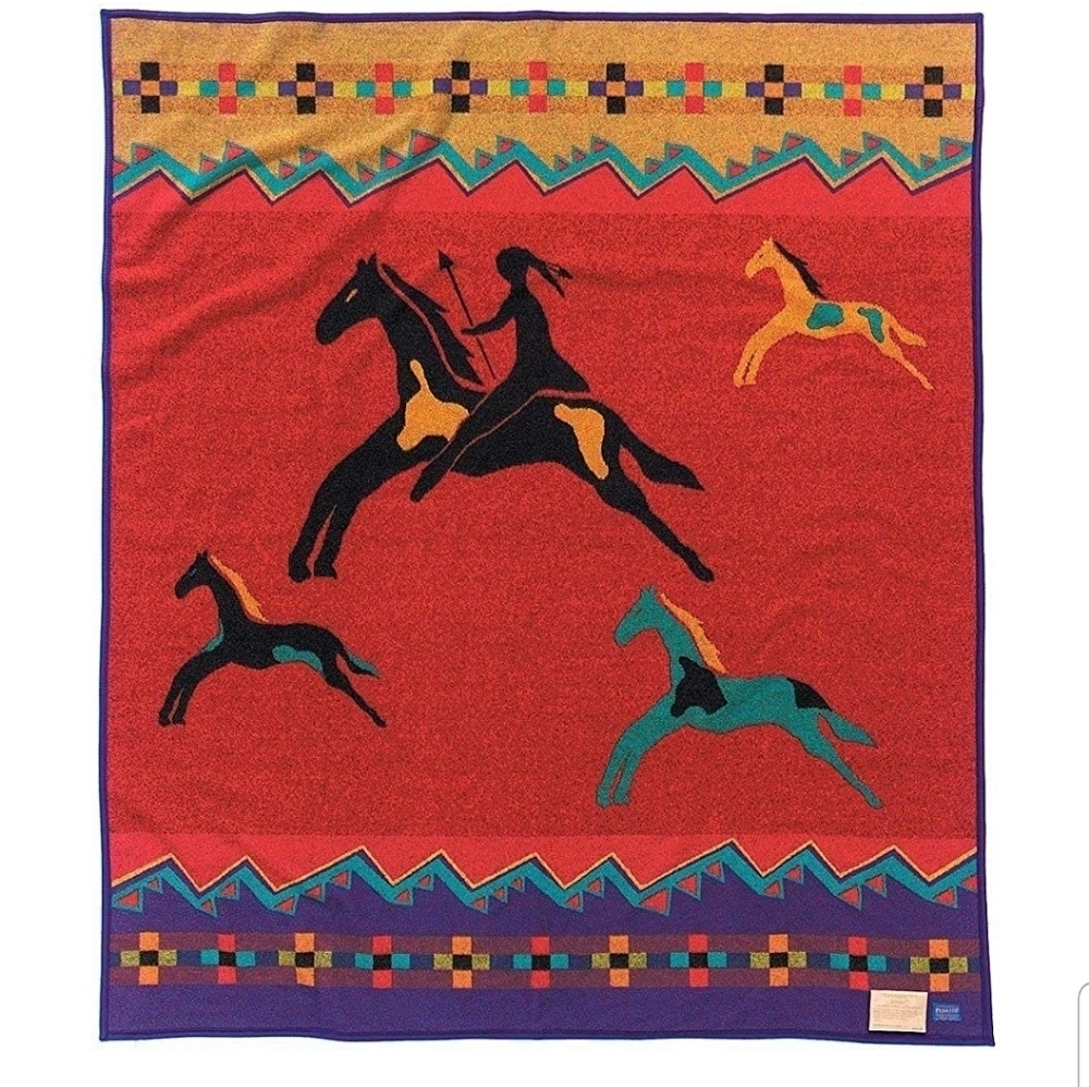 Pendleton Celebrate The Horse Blanket NWT